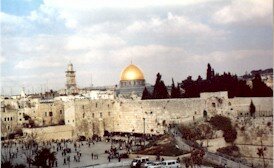 The Western Wall and the Dome of the Rock - Jerusalem